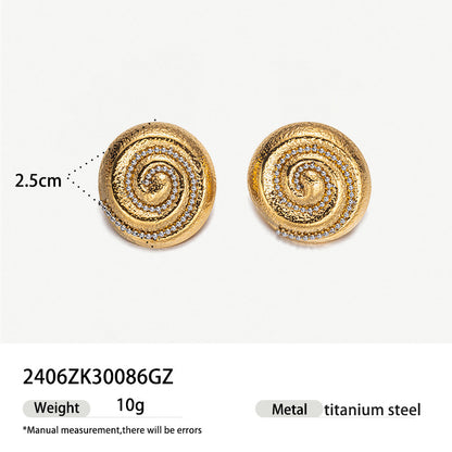 Ocean For Jewelry Set In Elegant Golden Color