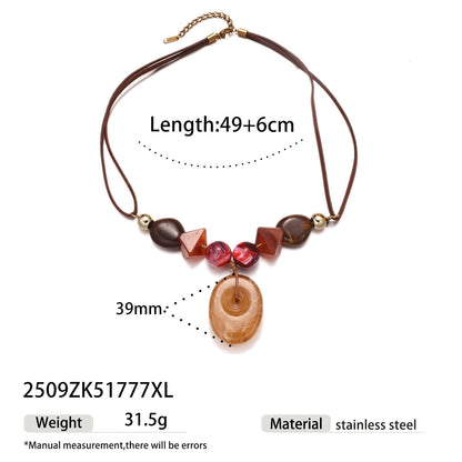 For Necklace In Steel Color, Stylish And Durable Accessory For Everyday Wear