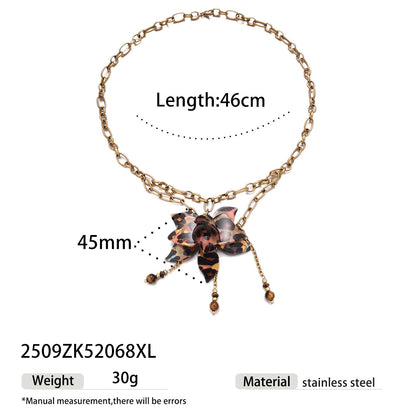 Flowers Jewelry Set For Women Featuring Acrylic Inlay, Available In 1 Set