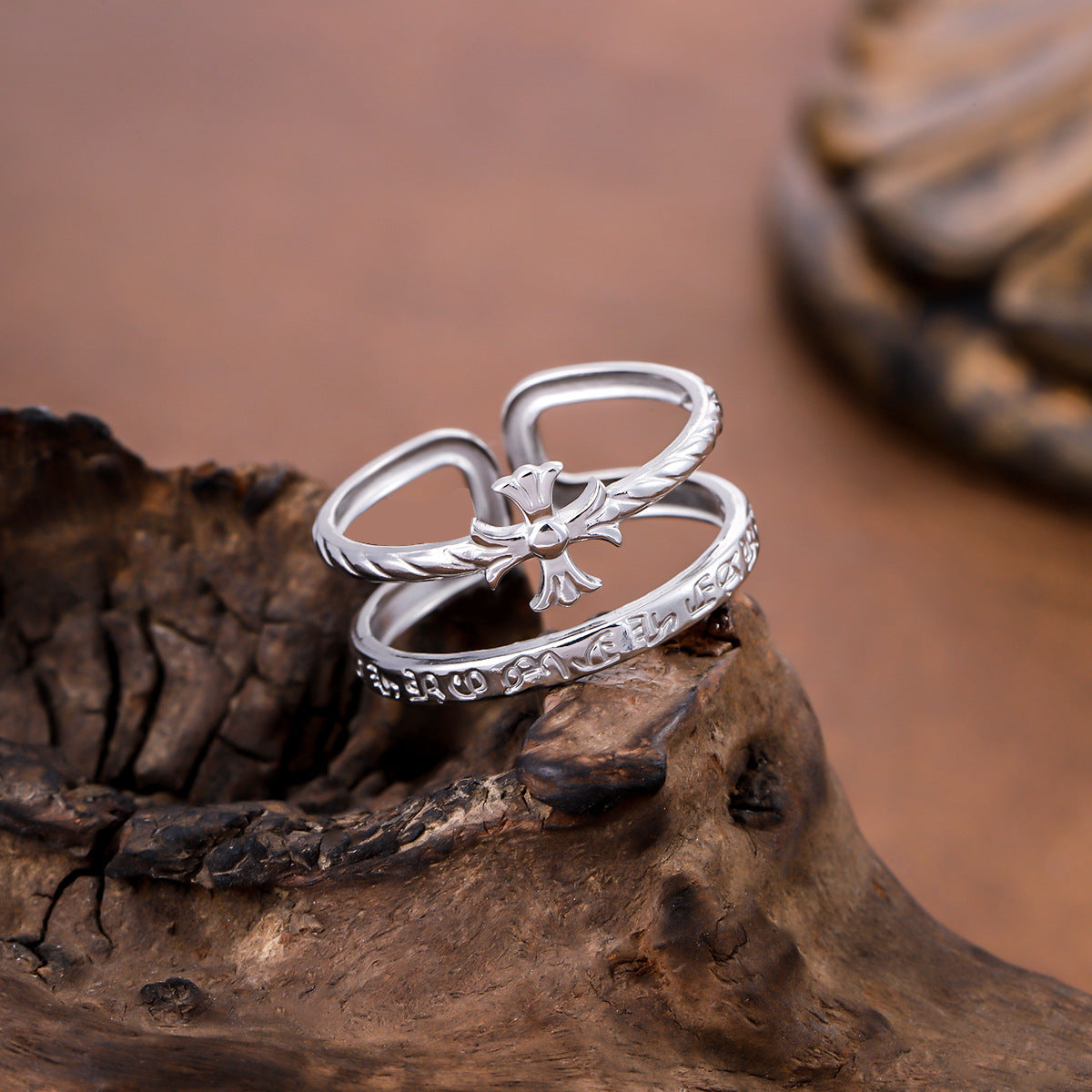 For Irregular Open Rings Made Of 304 Stainless Steel In Golden Color