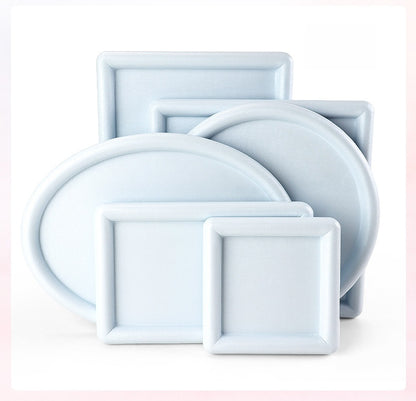Solid Color Grey PU Jewelry Box, 1 Piece, Elegant And Durable Jewelry Packaging