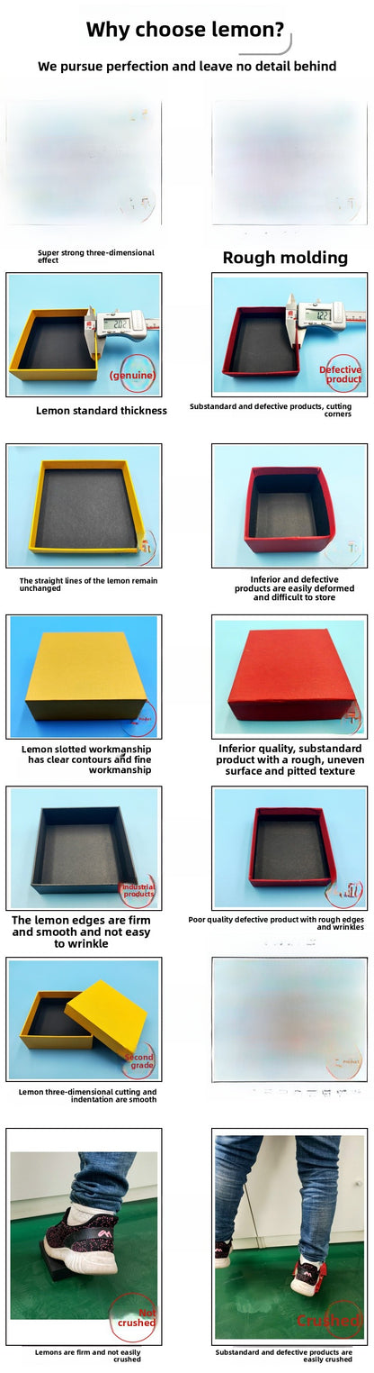 1 Piece Paper Jewelry Box For Elegant Jewelry Packaging