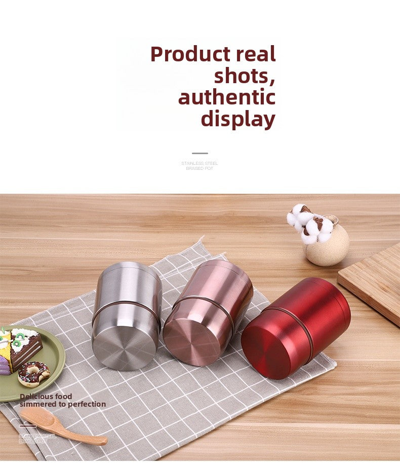 Thermos Cup Made Of Durable 304 Stainless Steel For Kitchen And Drinking Use