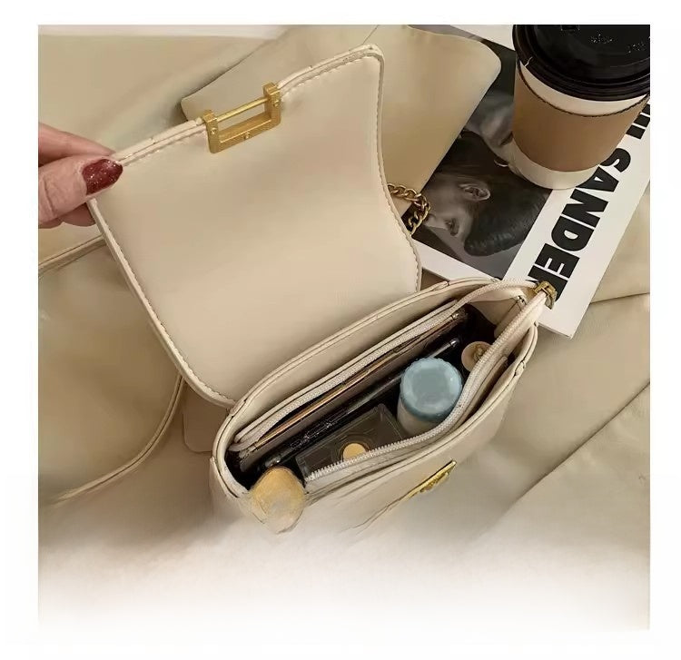 Square PU Leather Crossbody Bag For Women, Stylish And Practical Design