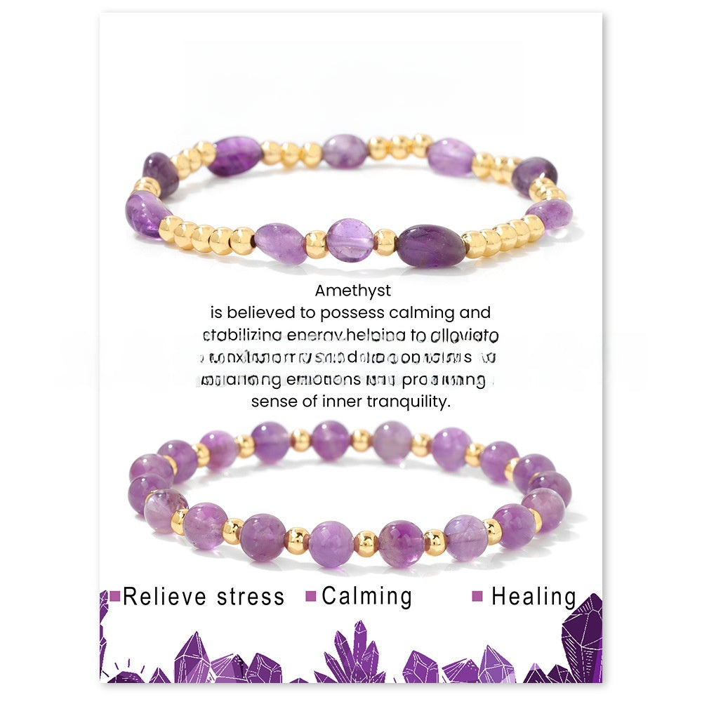 For Irregular Pattern Bracelets In Purple, 1 Set Featuring Unique Design