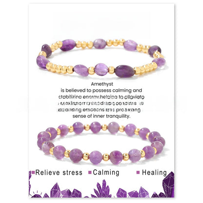 For Irregular Pattern Bracelets In Purple, 1 Set Featuring Unique Design