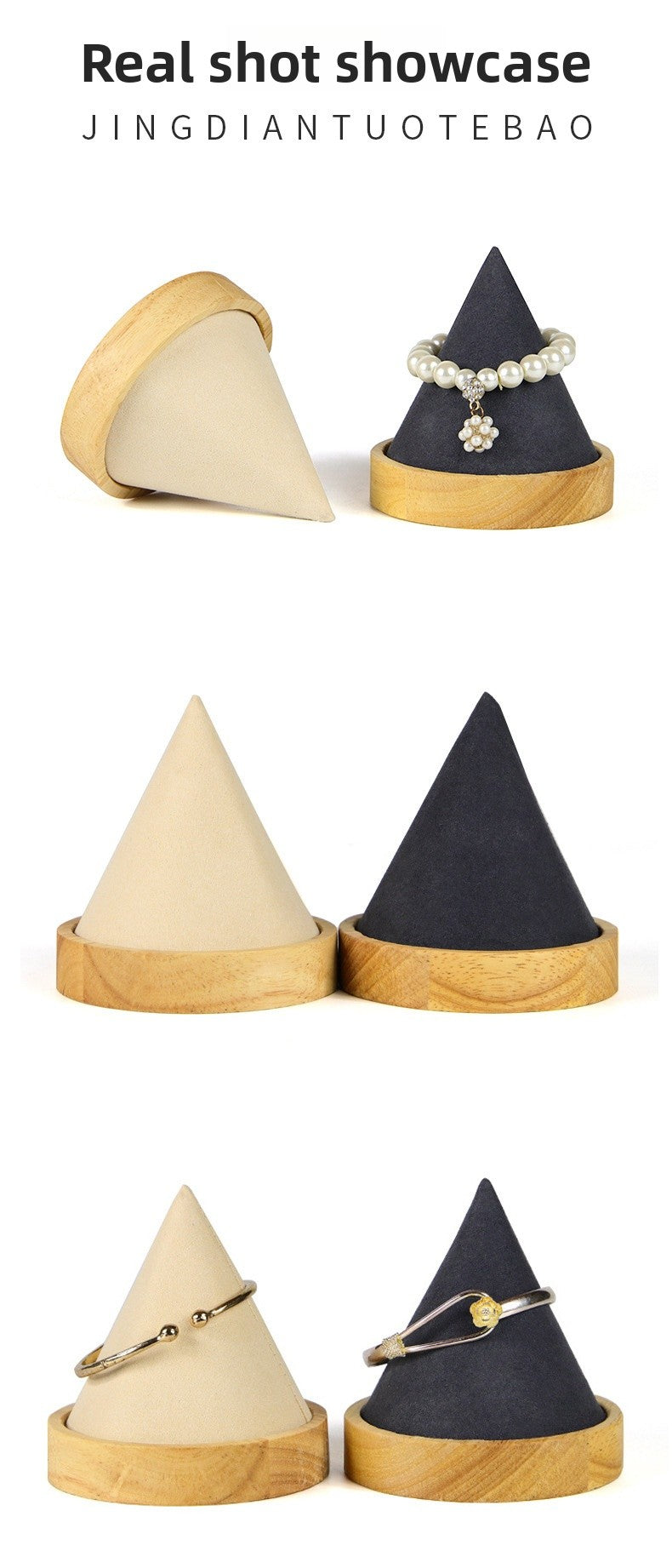 Wood Jewelry Rack, 1 Piece, Perfect For Organizing And Displaying Accessories