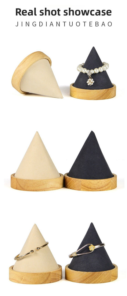 Wood Jewelry Rack, 1 Piece, Perfect For Organizing And Displaying Accessories