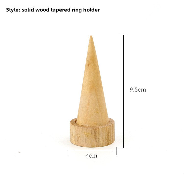 Wood Jewelry Rack, 1 Piece, Perfect For Organizing And Displaying Accessories