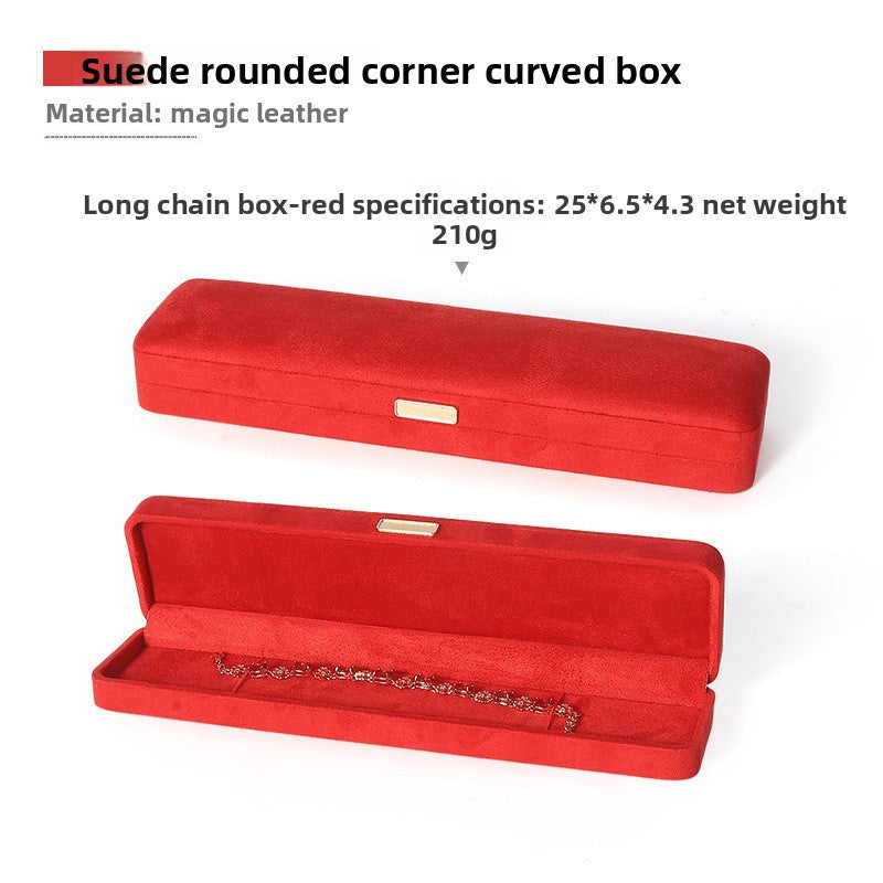 Flannel Jewelry Box, 1 Piece, Soft And Elegant Storage Solution For Jewelry