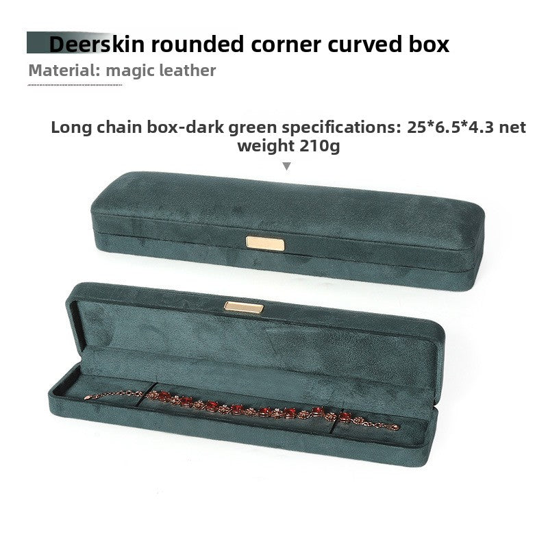 Flannel Jewelry Box, 1 Piece, Soft And Elegant Storage Solution For Jewelry