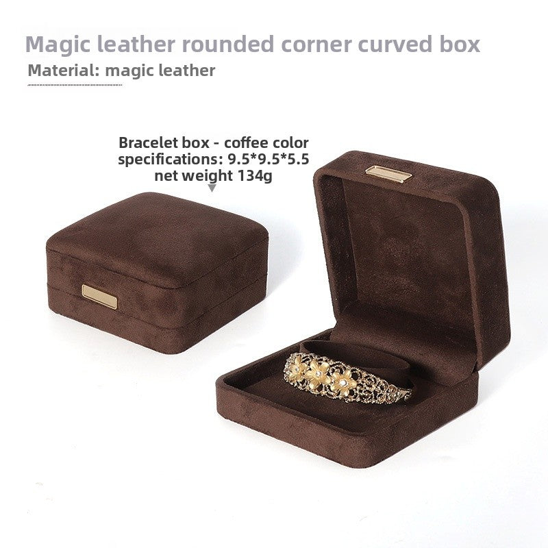 Flannel Jewelry Box, 1 Piece, Soft And Elegant Storage Solution For Jewelry
