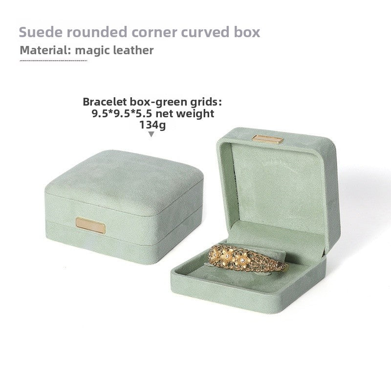 Flannel Jewelry Box, 1 Piece, Soft And Elegant Storage Solution For Jewelry