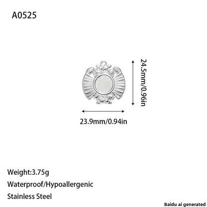 Original Design Pendant In 304 Stainless Steel With Golden Finish Jewelry Accessories