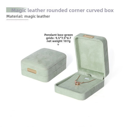 Flannel Jewelry Box, 1 Piece, Soft And Elegant Storage Solution For Jewelry