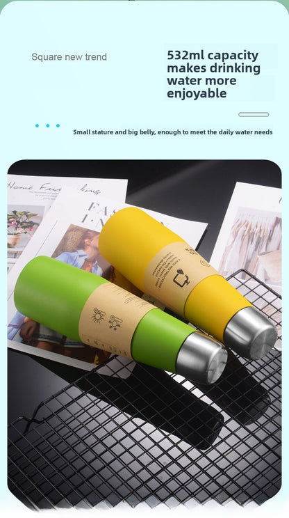 Thermos Cup Made Of Durable 304 Stainless Steel For Kitchen And Drinking Use