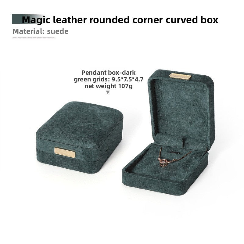 Flannel Jewelry Box, 1 Piece, Soft And Elegant Storage Solution For Jewelry