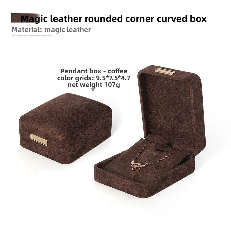 Flannel Jewelry Box, 1 Piece, Soft And Elegant Storage Solution For Jewelry