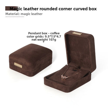 Flannel Jewelry Box, 1 Piece, Soft And Elegant Storage Solution For Jewelry