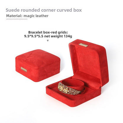 Flannel Jewelry Box, 1 Piece, Soft And Elegant Storage Solution For Jewelry