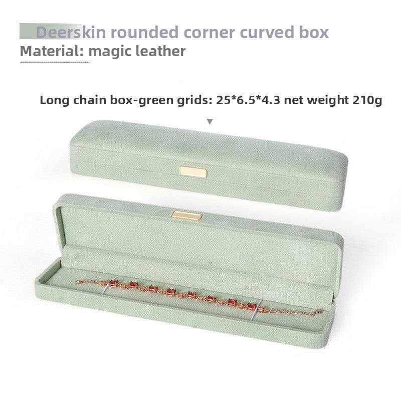 Flannel Jewelry Box, 1 Piece, Soft And Elegant Storage Solution For Jewelry