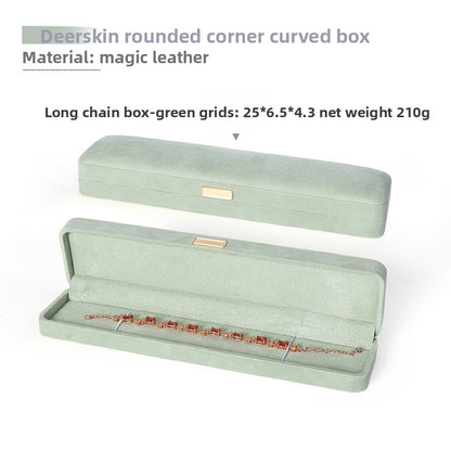 Flannel Jewelry Box, 1 Piece, Soft And Elegant Storage Solution For Jewelry