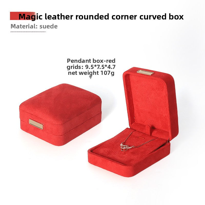 Flannel Jewelry Box, 1 Piece, Soft And Elegant Storage Solution For Jewelry