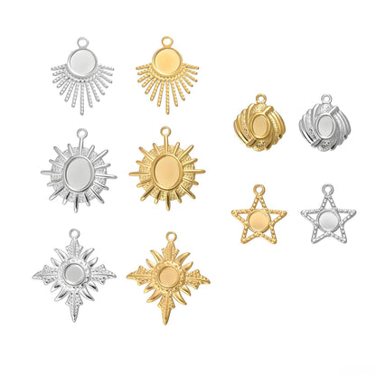 Golden Jewelry Accessory Made Of Durable 304 Stainless Steel, Stylish And Long-Lasting