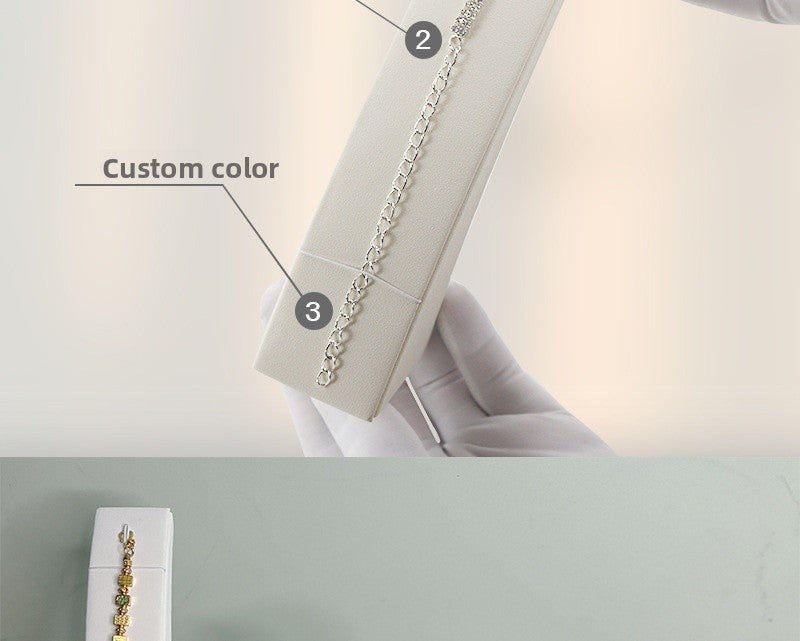 1 Piece White Metal Jewelry Rack For Displaying Accessories