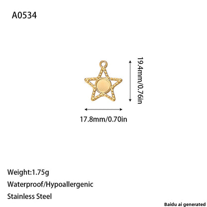 Golden Jewelry Accessory Made Of Durable 304 Stainless Steel, Stylish And Long-Lasting