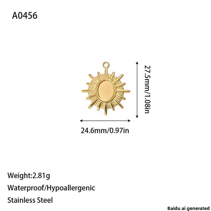Golden Jewelry Accessory Made Of Durable 304 Stainless Steel, Stylish And Long-Lasting