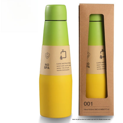 Thermos Cup Made Of Durable 304 Stainless Steel For Kitchen And Drinking Use
