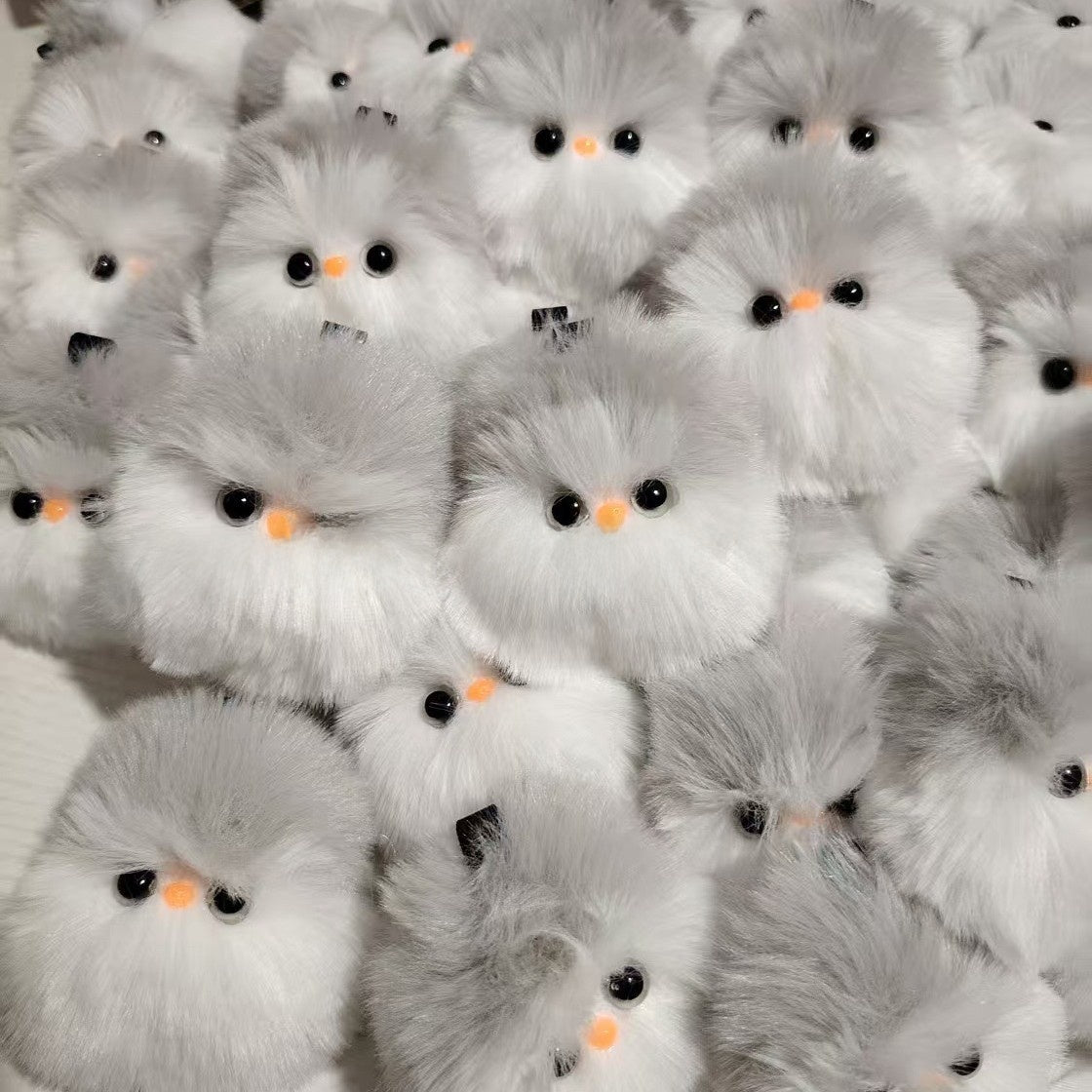 White Animal Plush Doll Made With Soft PP Cotton, Perfect For Kids And Collectors