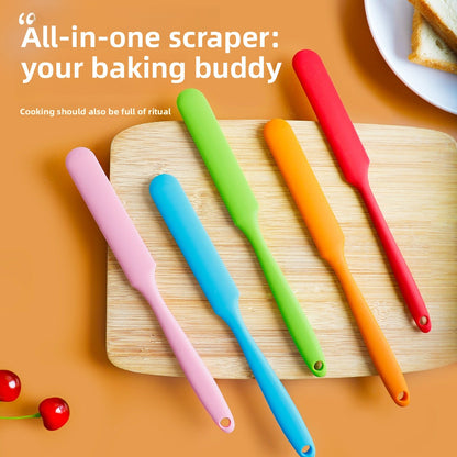 Silica Gel Baking Scraper For Kitchen Use, Durable And Flexible Cooking Utensil