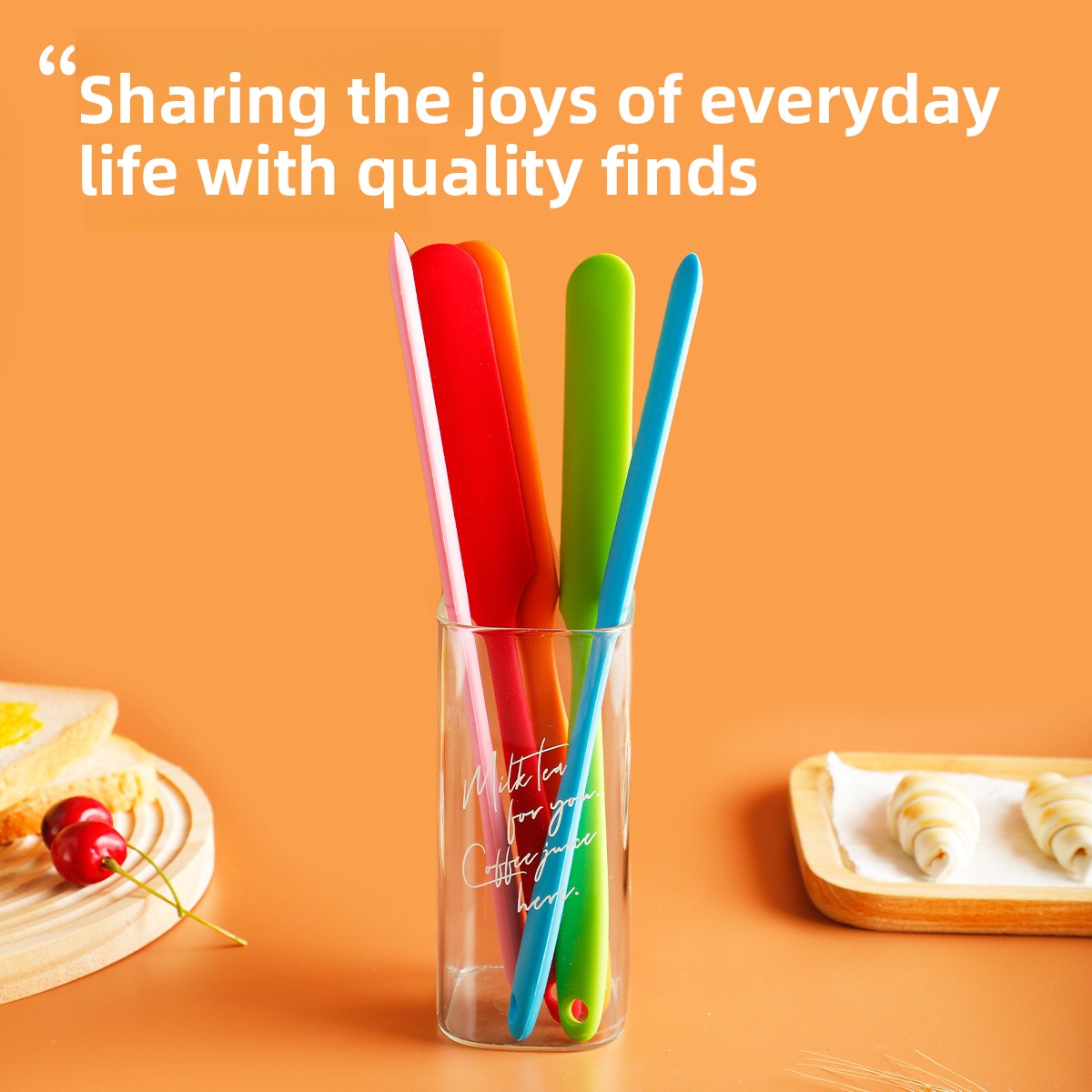 Silica Gel Baking Scraper For Kitchen Use, Durable And Flexible Cooking Utensil