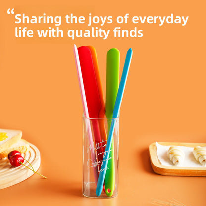 Silica Gel Baking Scraper For Kitchen Use, Durable And Flexible Cooking Utensil