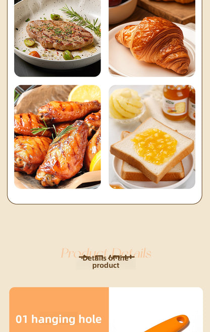 Silica Gel Baking Scraper For Kitchen Use, Durable And Flexible Cooking Utensil