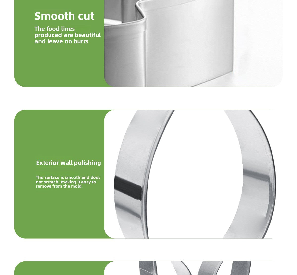 Easter Cookie Cutter Made Of Durable 304 Stainless Steel For Festive Baking