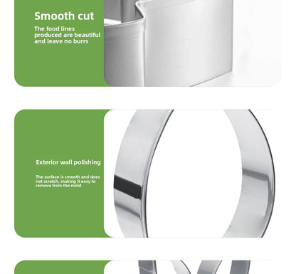 Easter Cookie Cutter Made Of Durable 304 Stainless Steel For Festive Baking
