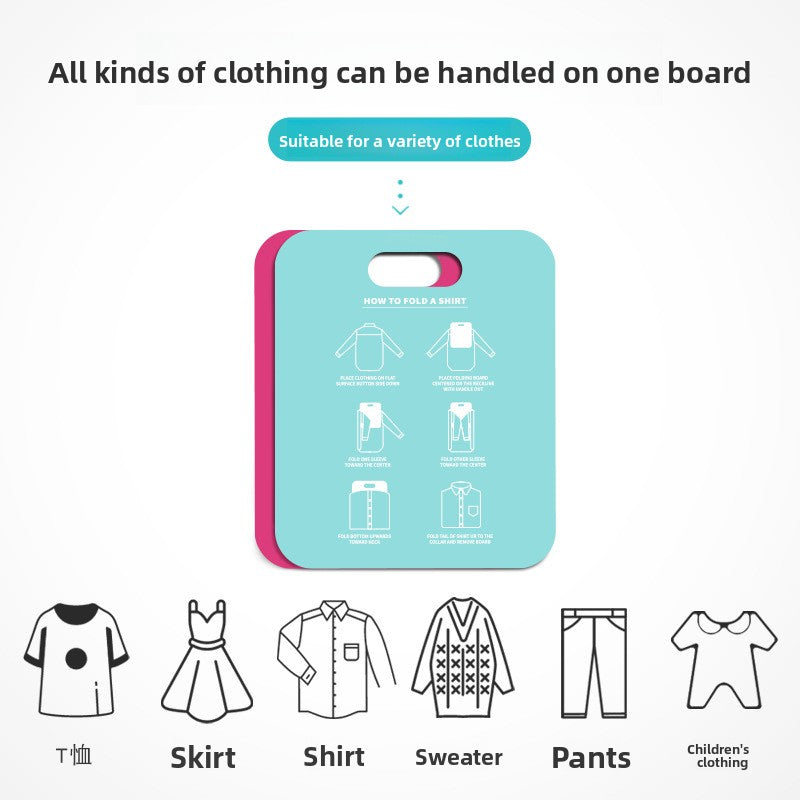 Hongyun Da Folding Board For Clothes In White Adult Version, Model 01, Released Winter 2019, Made In Other Regions