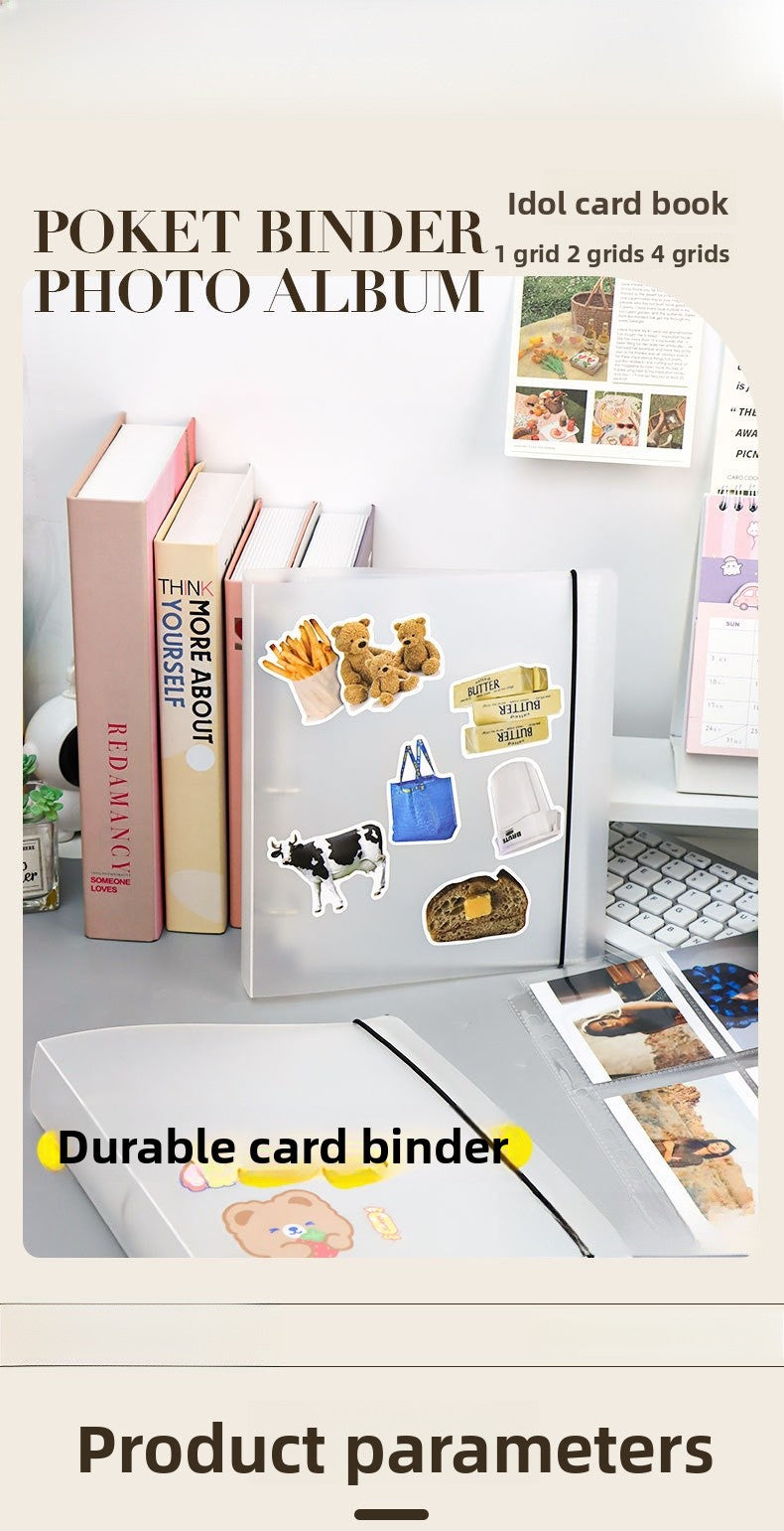 30pcs PVC Photo Album Set Featuring Durable Material For Long-Lasting Memory Storage
