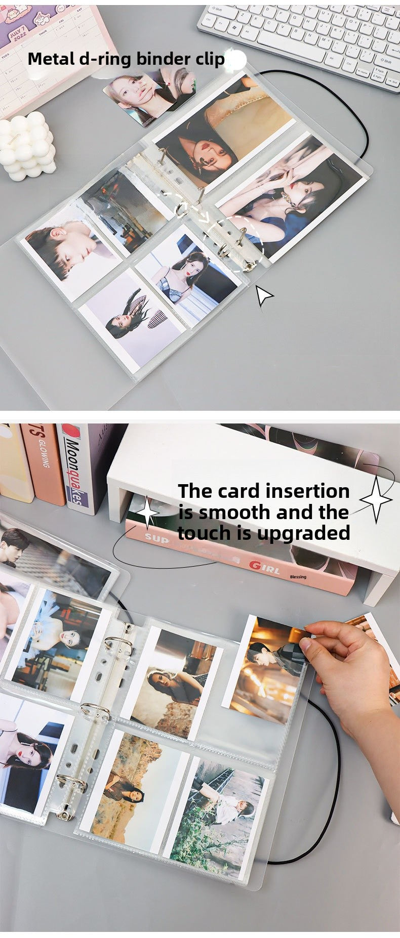30pcs PVC Photo Album Set Featuring Durable Material For Long-Lasting Memory Storage