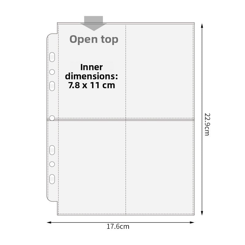 30pcs PVC Photo Album Set Featuring Durable Material For Long-Lasting Memory Storage