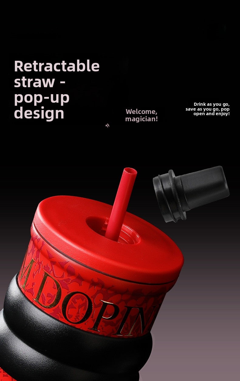 Snakeskin Thermos Cup Featuring Durable 316 Stainless Steel Material