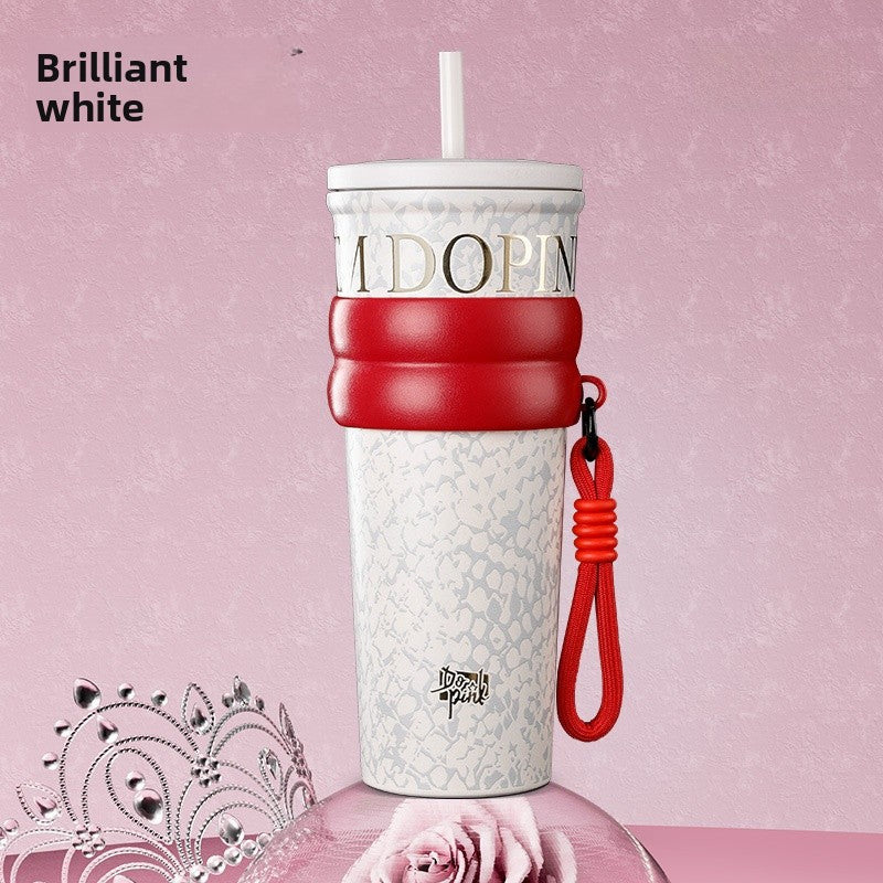 Snakeskin Thermos Cup Featuring Durable 316 Stainless Steel Material