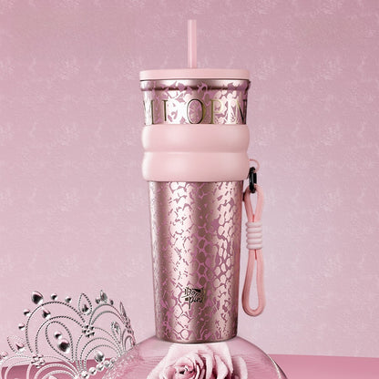 Snakeskin Thermos Cup Featuring Durable 316 Stainless Steel Material
