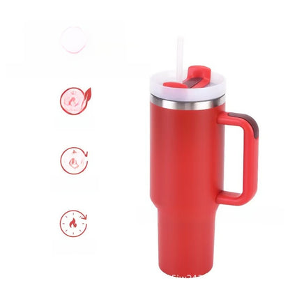 Thermos Cup For Christmas And Valentine's Day, Made Of Durable 304 Stainless Steel