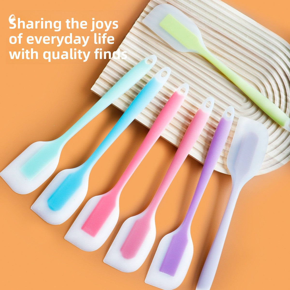 Silica Gel Baking Scraper For Kitchen And Cooking Use, Durable And Flexible Silicone Tool