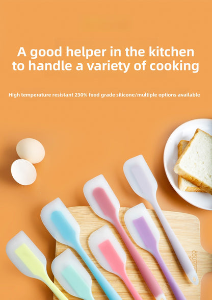 Silica Gel Baking Scraper For Kitchen And Cooking Use, Durable And Flexible Silicone Tool