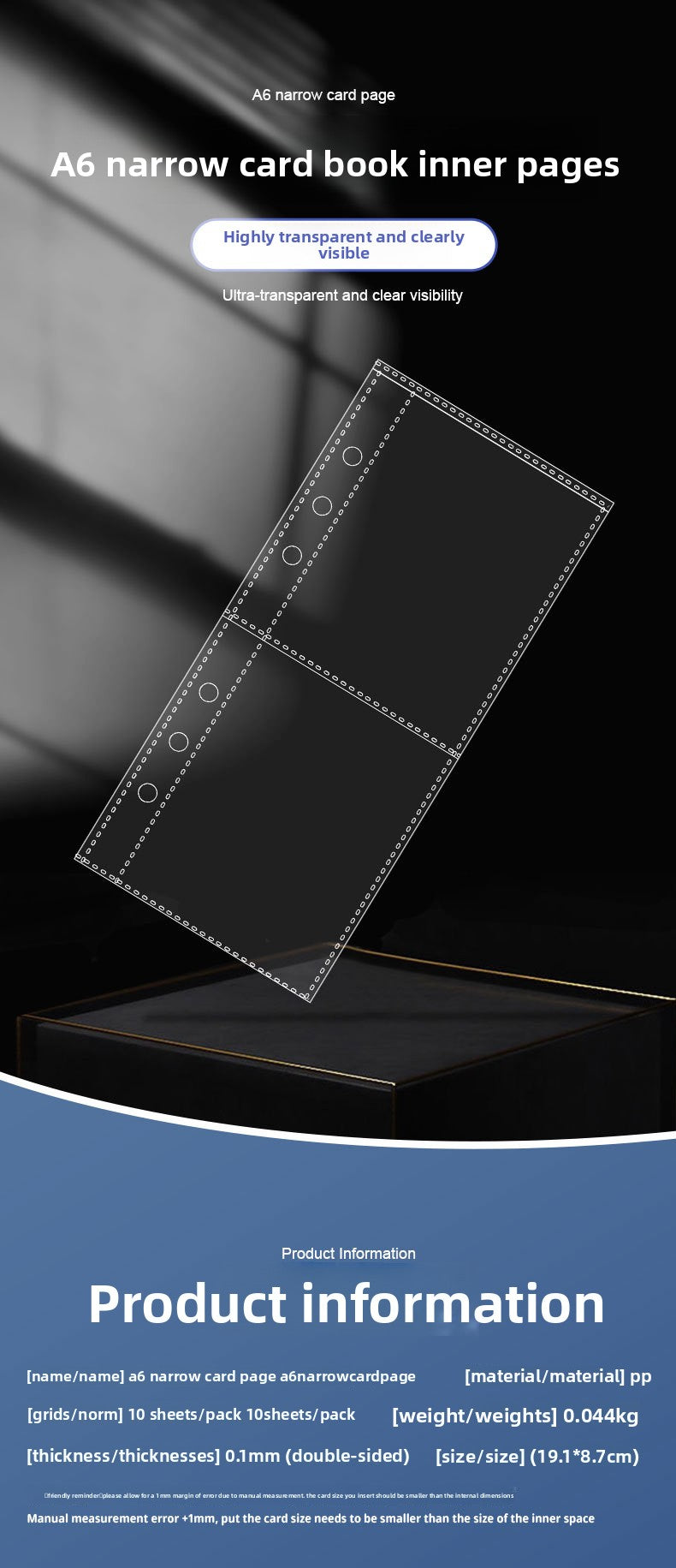 Set Of 10 PVC Photo Albums For Organizing And Displaying Your Favorite Memories